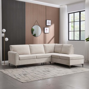 Roma 4 Seater Fabric Corner Sofa