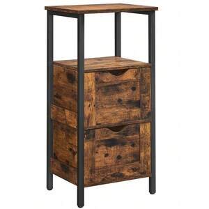 Rustic Slim Bathroom Storage Cabinet