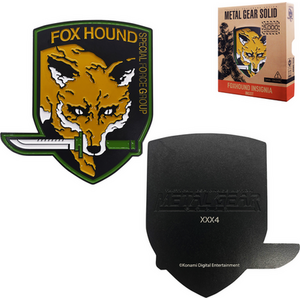 Metal Gear Solid FOXHOUND Insignia Limited Edition Collectible Metal Ingot