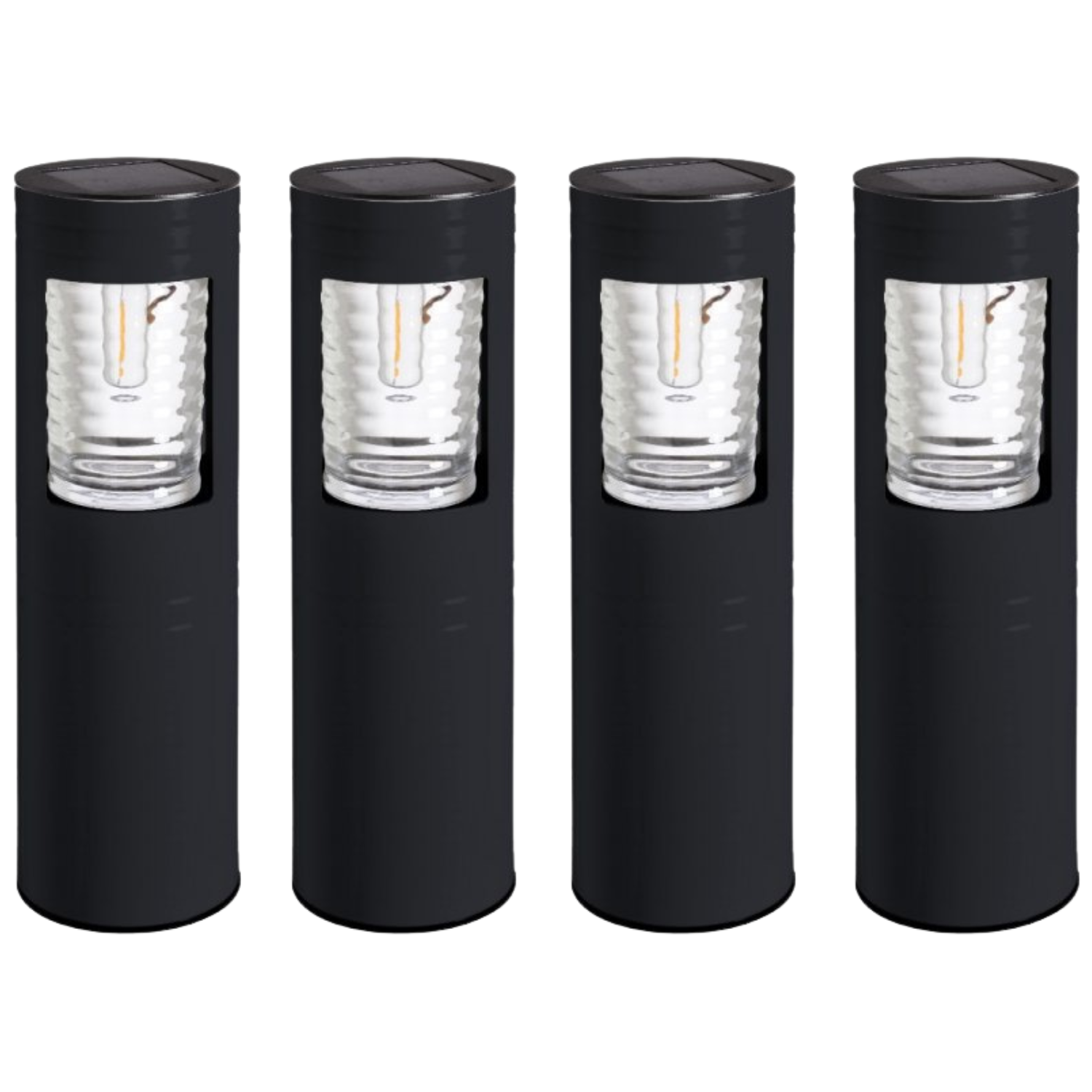 Image of Super Bright Bollard Lights - Black&hellip;