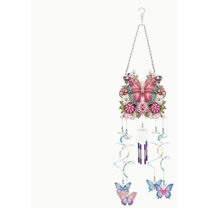 Butterfly Windchime Diamond Painting Kit