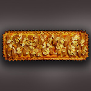 MasterClass Non-Stick Loose Base Rectangular Fluted Flan  Quiche Tin