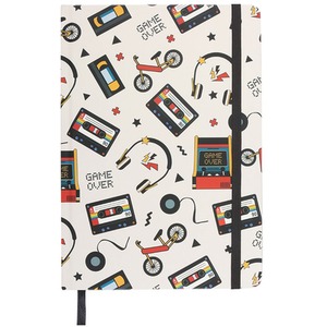 Retro 80s Print Notebook Journal