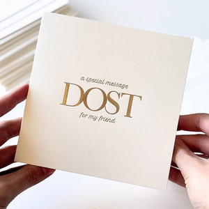 Luxury Special Message Card  Dost Friend