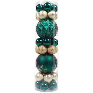 Pack of 32 Sleigh Bells Ring Baubles
