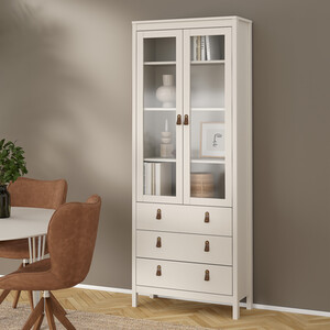 Barcelona 2 Door 3 Drawer China Cabinet