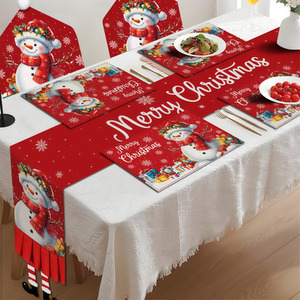 Christmas Themed Restaurant Decoration 9-Pieces