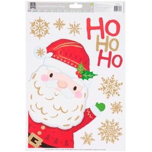 Large Glitter Window Clings
