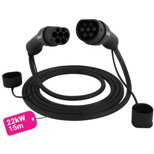 Cord 15m EV Charging Cable 380V 32A 22kW Portable Fast Charger UK Plug