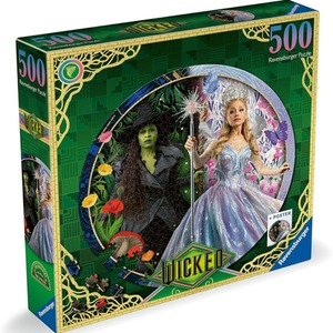 Wicked The Movie Part 2 500 Piece Circular Puzzle