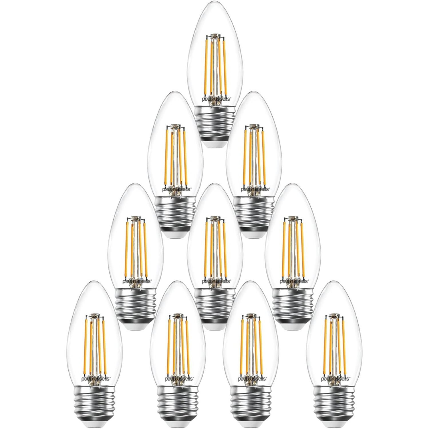 Image of 4.5W LED Filament, candle, E27, 470lm,&hellip;