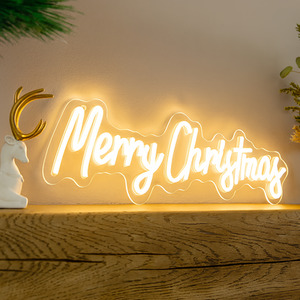 Merry Christmas Neon Rope Light
