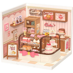 Tasty Cake Shop Dollhouse 3D Building Kit