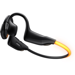 Orange Hakii Light II Open Ear Wireless MP3 Sports Headphones with LED Safety shot 11557319
