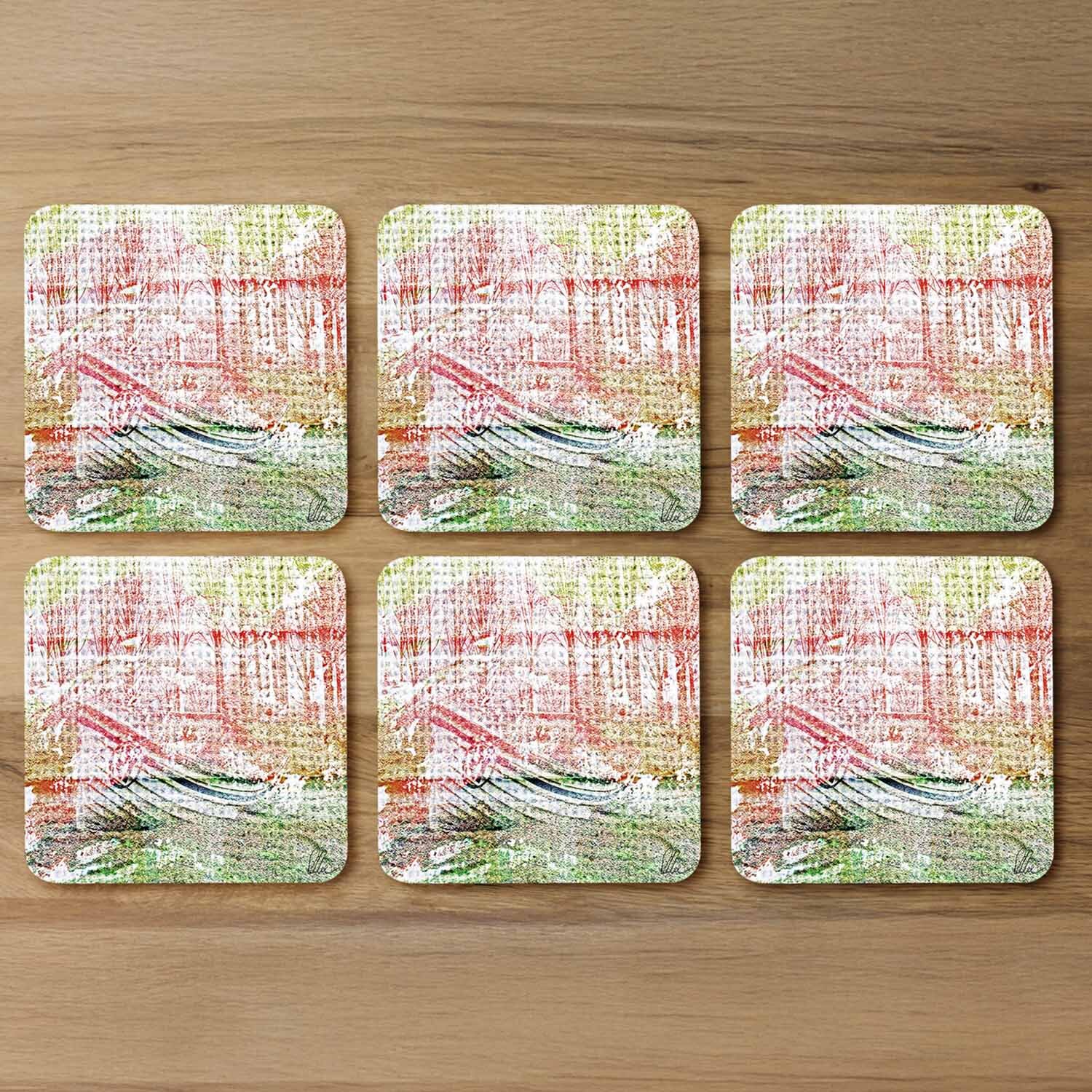 Image of Washed Up Coaster - Pink