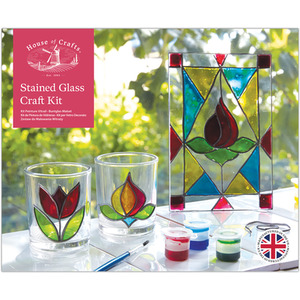 House of Crafts Stained Glass Craft Kit