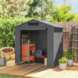 Outsunny 6 x 4 ft Waterproof Bike Storage Tent