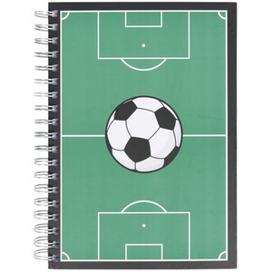 B5 Football Notebook