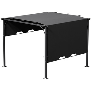 Breeins Garden Pergola with Adjustable Canopy