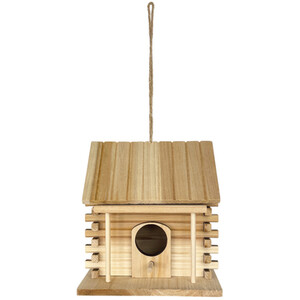 Cabin Bird House