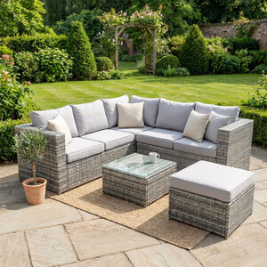 Carolina Rattan Conversation Set