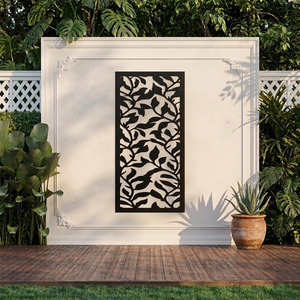 Silver Hood Screen Metal Wall Art
