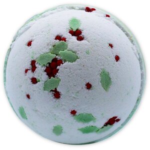 Festive Christmas Bath Bombs Holly Berry Mistletoe Gift Set
