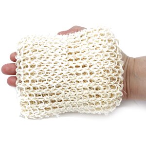Extra Exfoliating Sisal Sponge Scrub Cushion for Radiant Skin