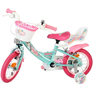 VOLARE Unicorn Green 61278 12-Inch Girls Children's Bike
