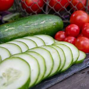 Marshalls Garden Cucumber Seeds Saladin F1 - Greenhouse Hybrid, Crisp 14