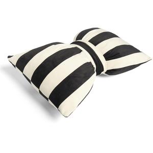 OHS Striped Bow Shaped Cushion
