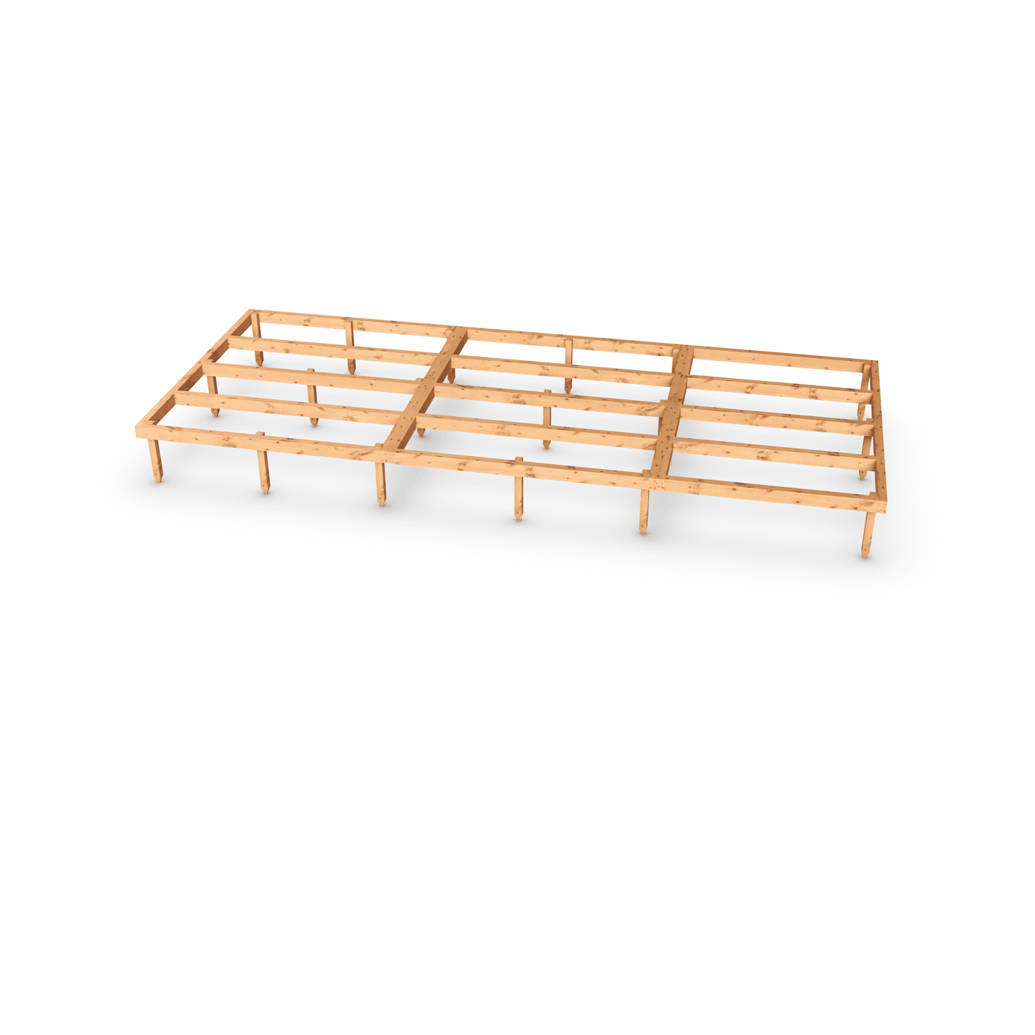 Empire Sheds 14X6 Empire Timber Shed Base - Green