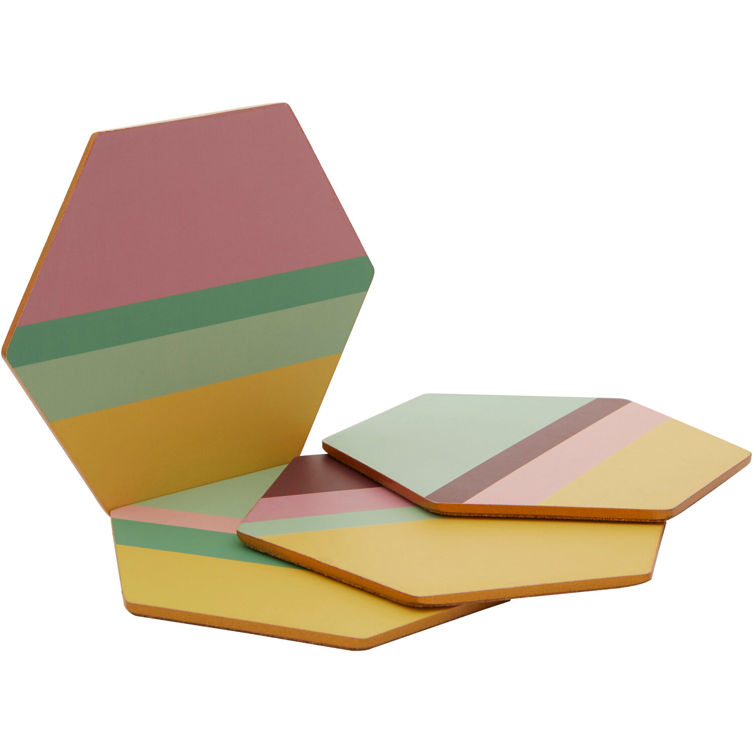 Image of Mimo Set Of 4 Miami Striped&hellip;