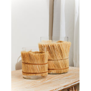 Kuta Natural Medium Candle Holder