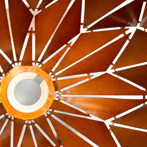 Ceiling Light Shade Pendant Metal Lampshade Easy Fit Geometric