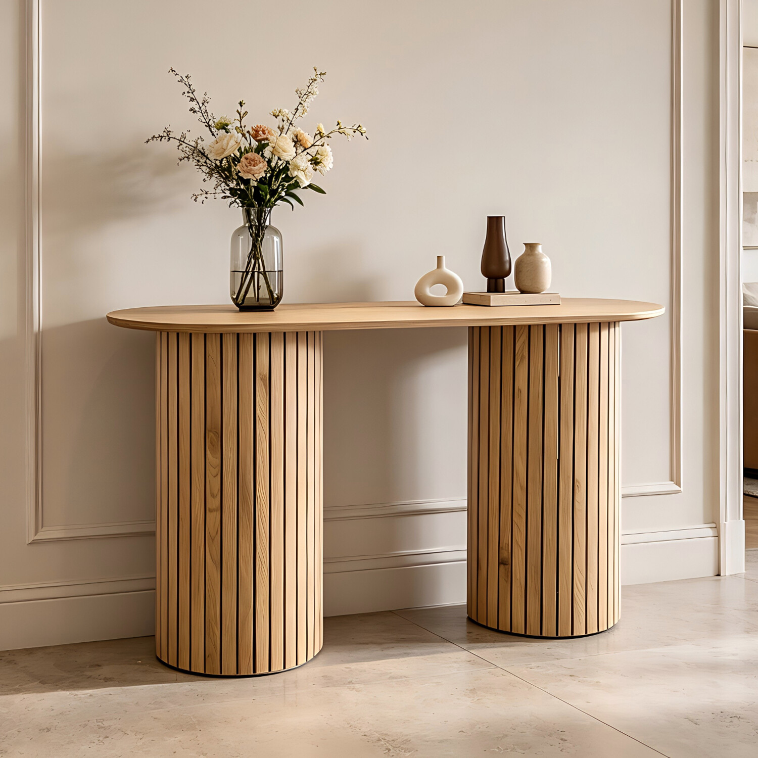 Ava Console Table - Natural