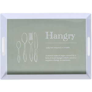 Hangry Rectangular Drinks Tray