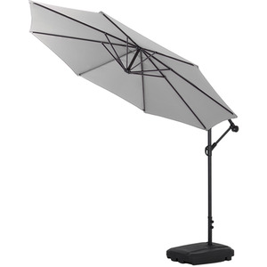 Lifeideas Cantilever Garden Parasol with Wheeled Base