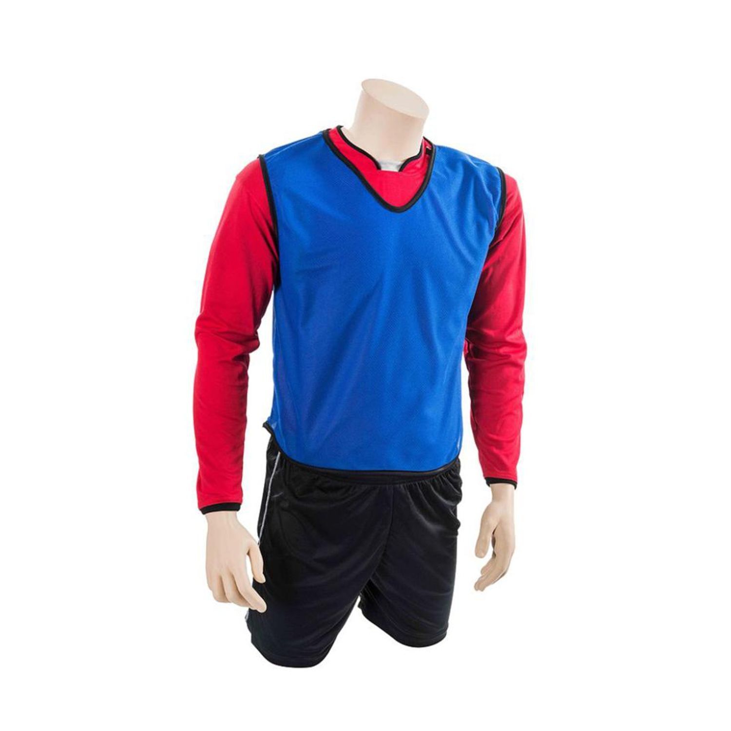 Precision Childrens/Kids Plain Mesh Training Bib - Royal Blue