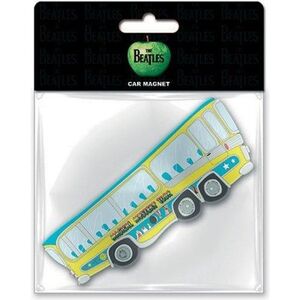 The Beatles Magical Mystery Tour Rubber Fridge Magnet