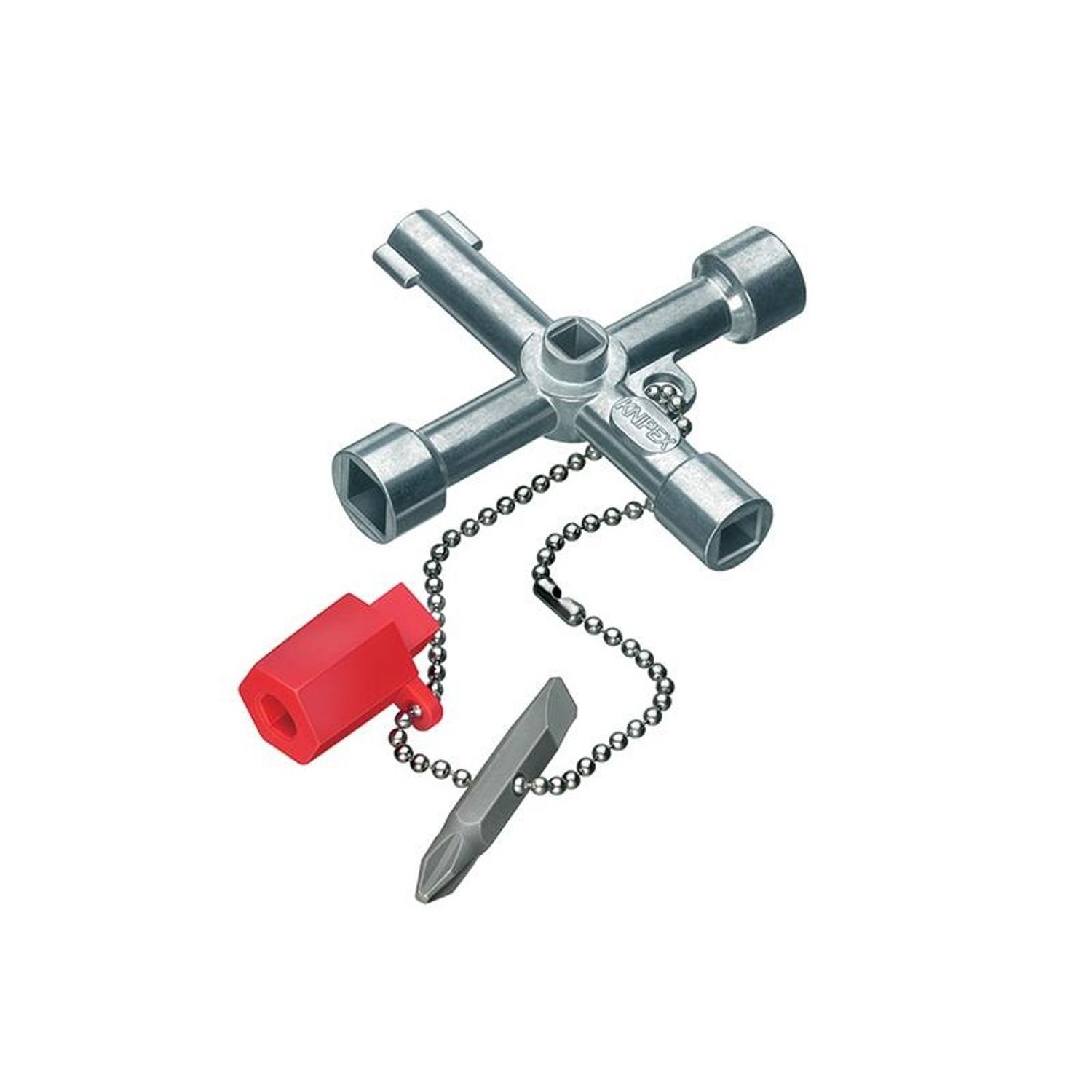 Knipex Standard 7 Way Cabinet Control Key - Multi Colour
