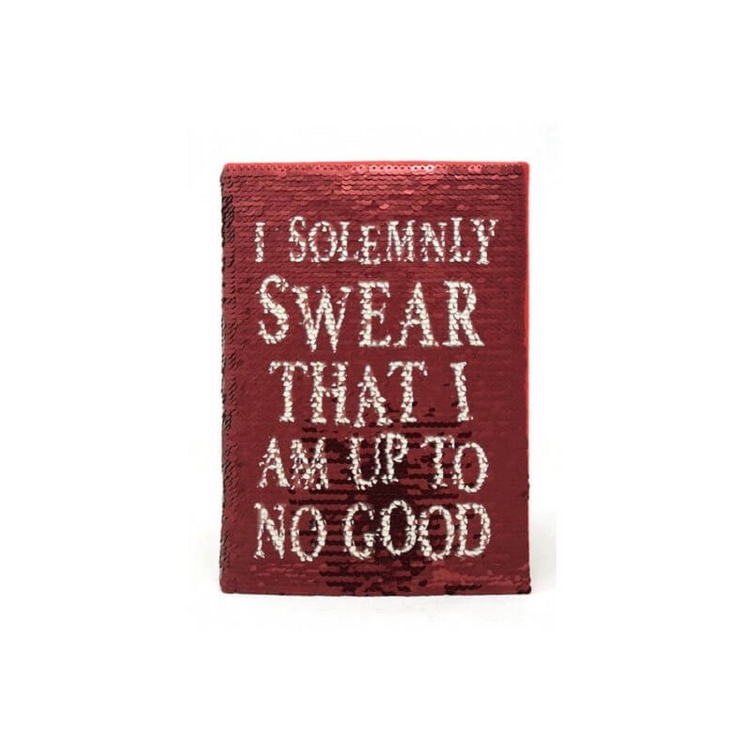 Harry Potter Premium Sequin Flip A5 Notebook - Red/White