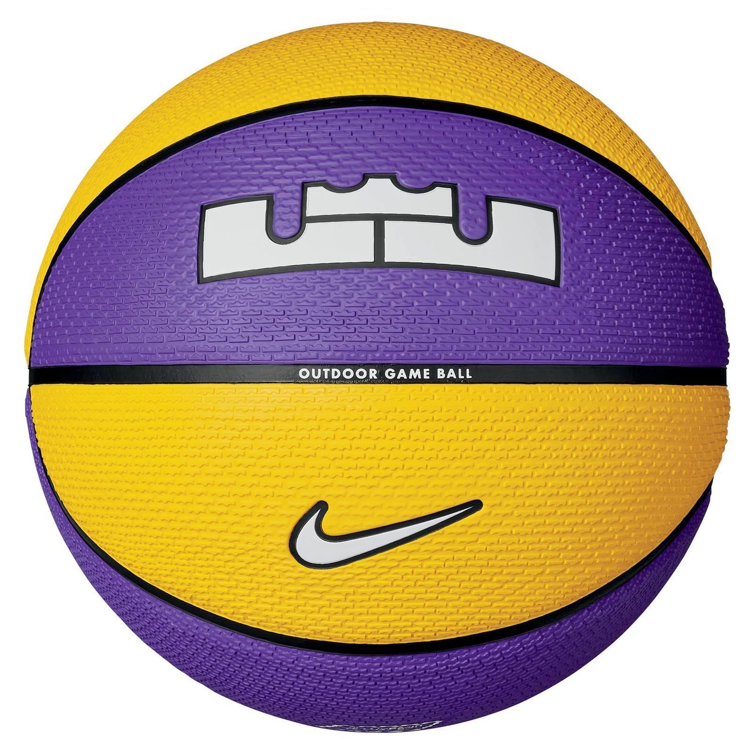 Nike Playground 2.0 Lebron 2024 Basketball - Yellow/Purple