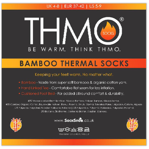 3 Pack Unisex Bamboo Thermal Socks for Winter