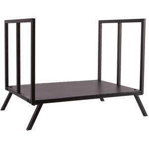 Fireside Log Storage Rack - Black