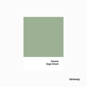 Hemway Chalk Paint Flat Matt Sage Green 1L