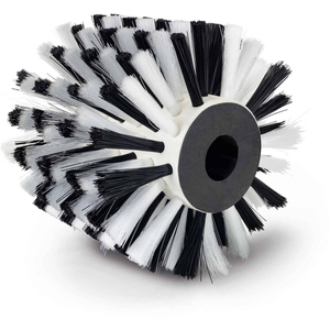 Scheppach MRS1300 Plastic Fibre Brush 120mm x 100mm, Cleaning and Surface Finishing Brush