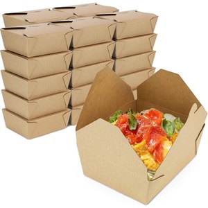 49oz No.8 Takeaway Food Snack Boxes Cardboard Containers