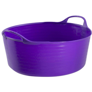 Red Gorilla, Tub Trug, Shallow, 15L, Purple