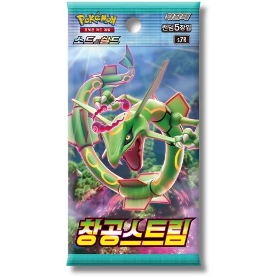 Pokemon Cards Korean Fusion Strike Single Booster Pack